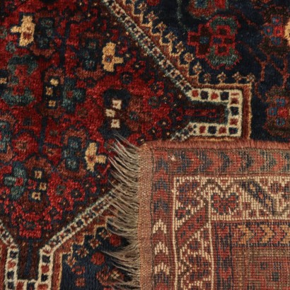 Handmade Shiraz Rug Iran 1950s-1960s