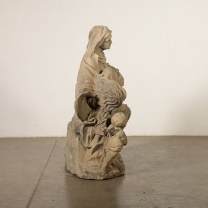 Scultura Pietà in Pietra