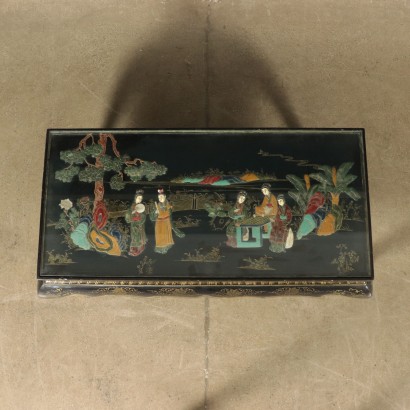 Coffee Table Chinoiserie Ornaments East 20th Century