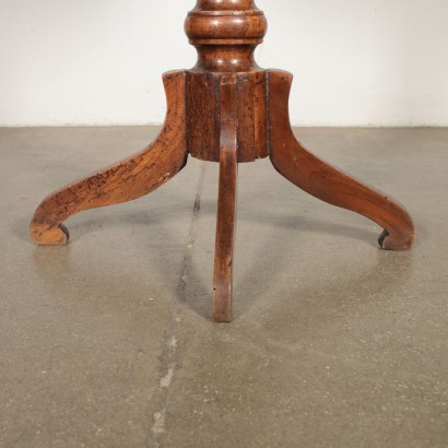 Pair of Walnut Console Tables Italy Mid 19th Century