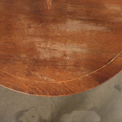 Pair of Walnut Console Tables Italy Mid 19th Century