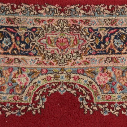 Tapis Kerman Coton Laine Fabrication manuelle Iran Années 70-80