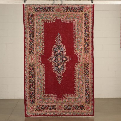 Tapis Kerman Coton Laine Fabrication manuelle Iran Années 70-80