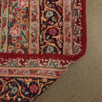 Tapis Kerman Coton Laine Fabrication manuelle Iran Années 70-80