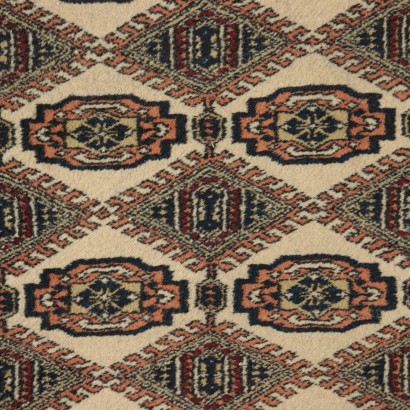 Bokara Carpet Pakistan Cotton Wool 1990s