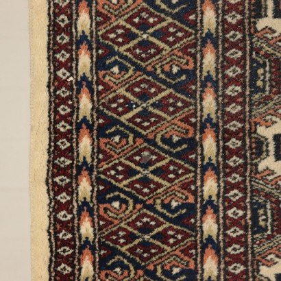 Bokara Carpet Pakistan Cotton Wool 1990s