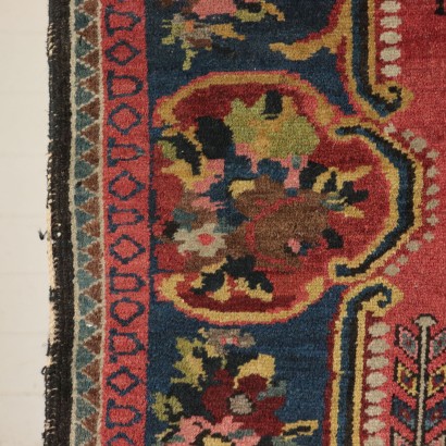 Bakhtiari Carpet Iran Handmade Cotton Wool 1960s