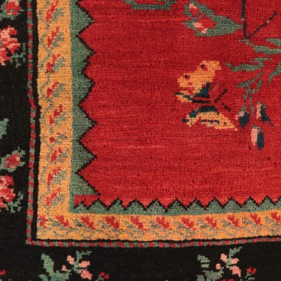 Handgemachte Karabach Teppich Kaukasus der 1940er-1950er Jahre
