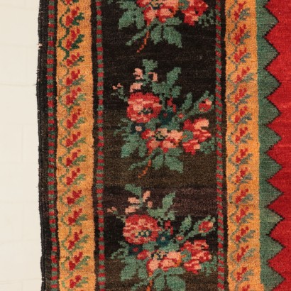 Handmade Karabakh Rug Caucasus 1940s-1950s