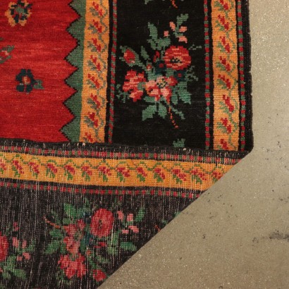 Handmade Karabakh Rug Caucasus 1940s-1950s