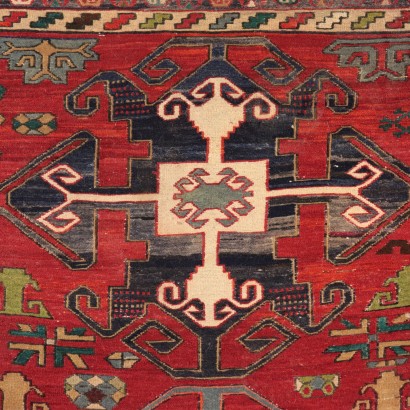 Handgemachte Sumak Teppich Kaukasus 1950er Jahre