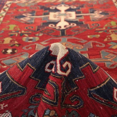 Handmade Sumak Rug Caucasus 1950s