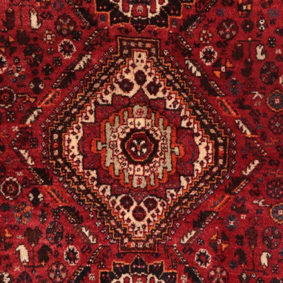 Handmade Shiraz Rug Iran 1960s-1970s