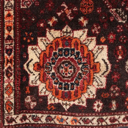Handmade Shiraz Rug Iran 1960s-1970s