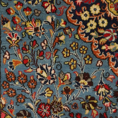 Handmade Kun Rug Iran 1980s-1990s