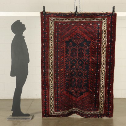 Handgearbeiteter Beluci Teppich Iran 50er Jahre