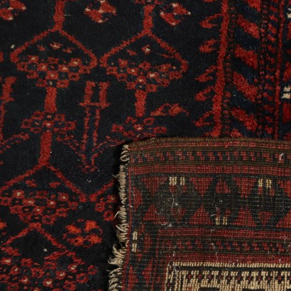 Handmade Beluci Rug Iran 1950s