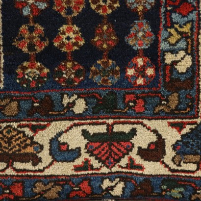 Handmade Mazlagan Rug Iran 1950s