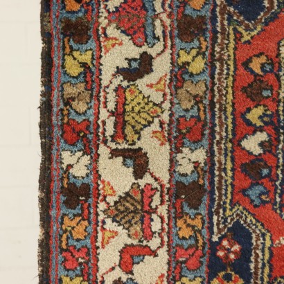 Handmade Mazlagan Rug Iran 1950s