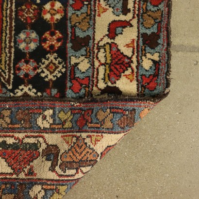 Handmade Mazlagan Rug Iran 1950s