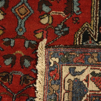 Handmade Mazlagan Rug Iran 1950s