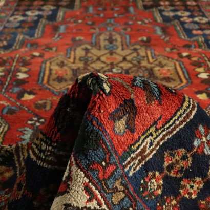 Handmade Mazlagan Rug Iran 1950s