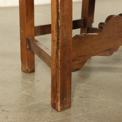 Paire de Grands Chaises Noyer Fabriqué en Italie '700