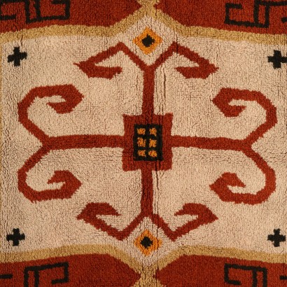 Handgearbeiteter Marrakesch Teppich Marokko 2000