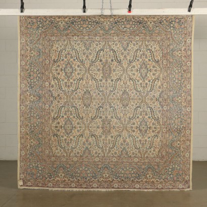 Handgearbeiteter Kerman Teppich Iran 50er-60er Jahre