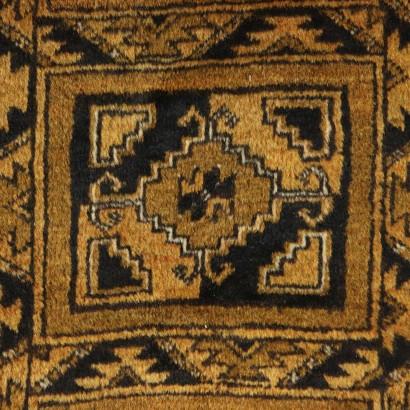 Handmade Bokara Rug Afghanistan 1960s-1970s