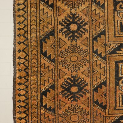 Handgearbeiteter Bokara Teppich Afghanistan 60er-70er Jahre