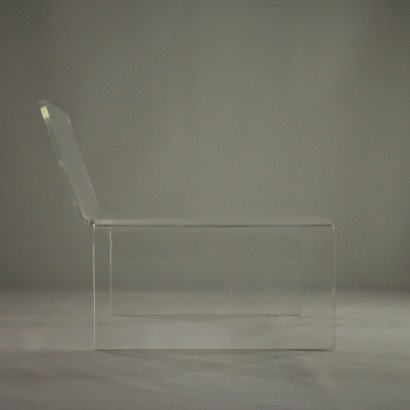 Fauteuil Plexiglas Fabriqué en Italie Années 70