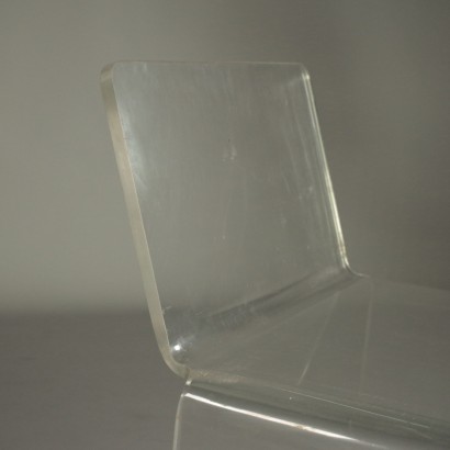 Fauteuil Plexiglas Fabriqué en Italie Années 70