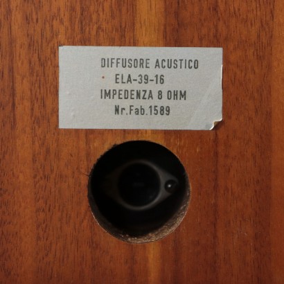 Vintage Akustikheizkörper Siemens Italia Ela-39-16 1962