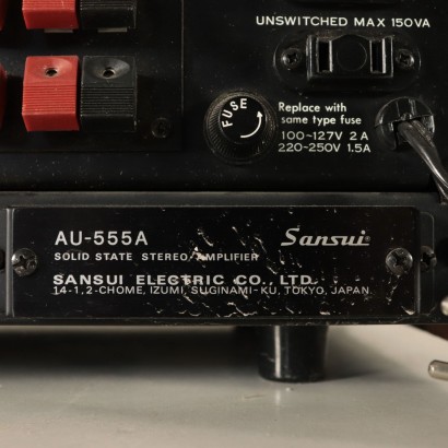 Sansui AU-555A amplificatore integrato 1972