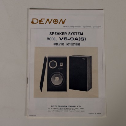Denon V5-9A (columbia) casse acustiche 1979