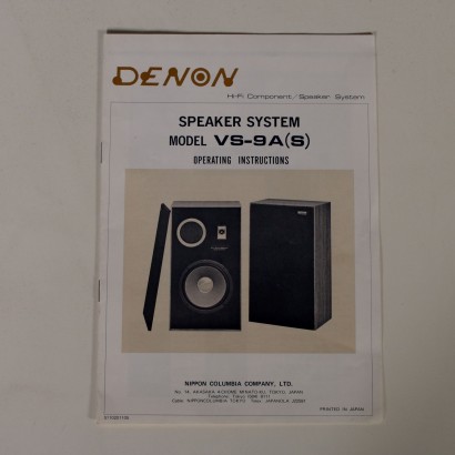 Denon V5-9A (columbia) altavoces de 1979