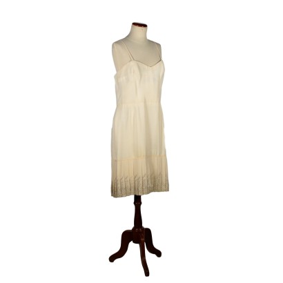Vintage Curiel Kleid Chiffon Seide Italien 1940er-1950er Jahre