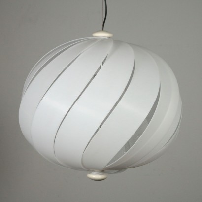 Alicante Ceiling Light Plastic Vintage Italy 1960s