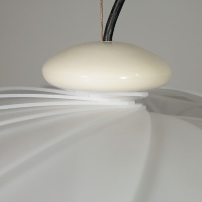 Alicante Ceiling Light Plastic Vintage Italy 1960s