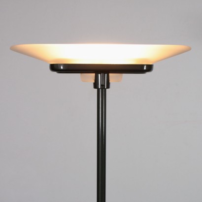 Floor Lamp for Arteluce Glass Metal Vintage Italy 1978