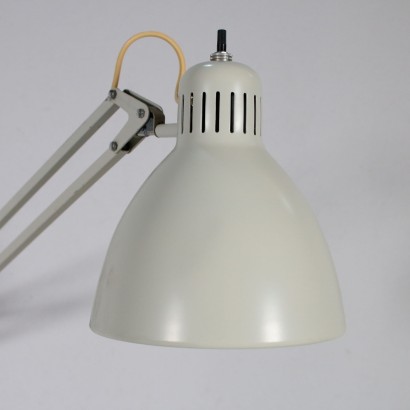 Lampe de Table Naska Loris Acier Aluminium Italie Années 60