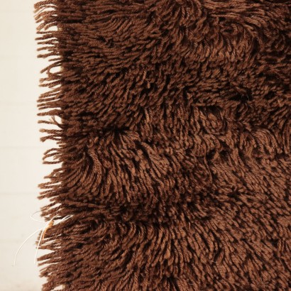 Tapis Vintage Shaggy Laine mélangée Années 70-80