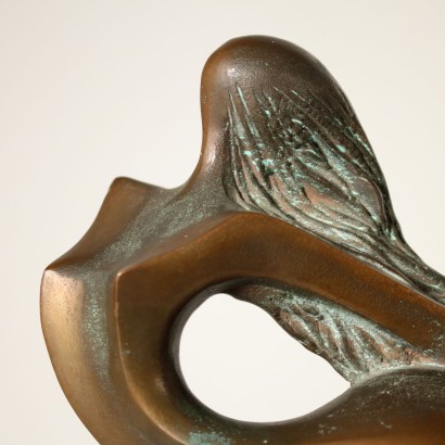 Danseuse Sculpture Amedeo Fiorese Bronze Deuxième Moitié '900