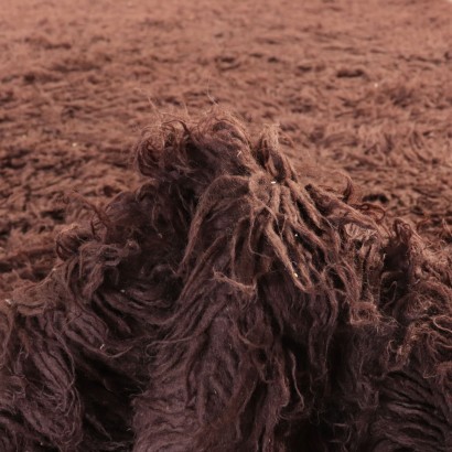 Vintage Shaggy Long-haired Rug 1970s-1980s