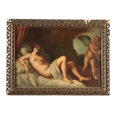 Danae, copia de Tiziano