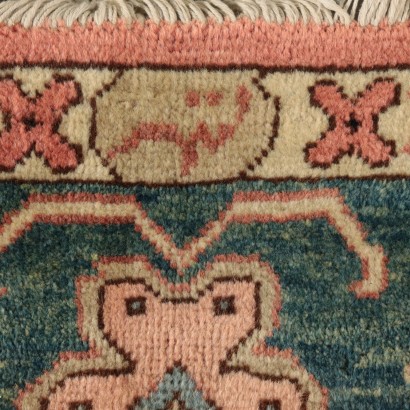 Handmade Gazny Rug Pakistan Cotton Wool 2000s