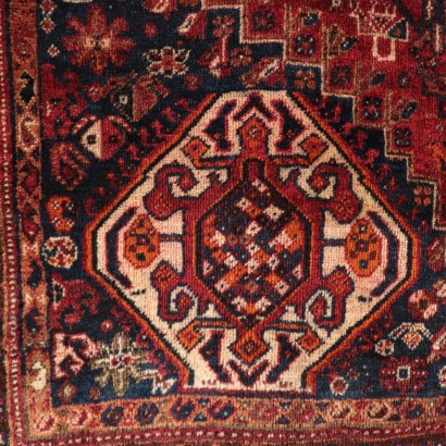 Handgearbeiteter Shiraz Teppich Iran 60er-70er Jahre