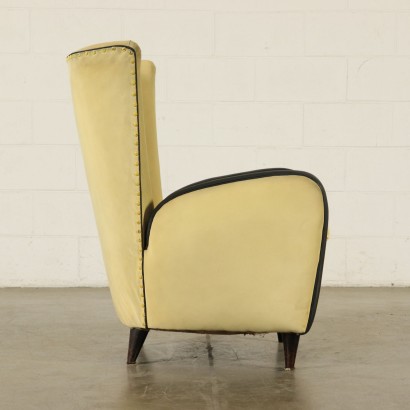 Sessel im Stil von Paolo Buffa Vintage Italien 50er Jahre