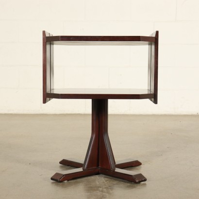 TV Stand Rosewood Veneer Vintage Italy 1960s